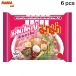 Mama Momentiniai Plok&scaron;ti Makaronai Yentafo 50 g x 6 vnt / 12 vnt / 24 vnt - Tailando Maistas 50 g x 6 pcs