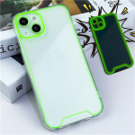 Nakties &scaron;viesos &scaron;viečiantis silikoninis mink&scaron;tas telefono dėklas, skirtas iPhone 14 15 16 Plus 11 12 13 14 Pro Max X XR XS Max skaidrūs galiniai dangteliai iPhone 11 Pro žalia