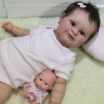 Gyvybi&scaron;kas 60 CM 3D dažai Skin Reborn Bebe su venų audiniu Kūdikio silikoninė lėlė žaislas Maddie mergaitei princesei mažyliui Bebe