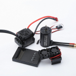 Vandeniui atsparus 3660 3800KV variklis be &scaron;epetėlių 80A be&scaron;epetė ESC programavimo kortelė su variklio au&scaron;intuvu 3800KV juoda