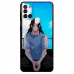 Jujutsu Kaisen Anime telefono dėklas, skirtas Samsung Galaxy A20e A02s A50 A03 Core A04 A10 A40 A02 A01 A10s A03s A04s A70 dangtelis Samsung A10