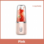 Ne&scaron;iojama sulčiaspaudės įkrovimo maža buitinė sulčių puodelis Visi&scaron;kai automatinis daugiafunkcis sulčiaspaudės puodelis