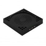 Au&scaron;inimo ventiliatorius, skirtas &bdquo;Xbox Series X&ldquo; su 3 USB prievadais &bdquo;Xbox Series X&ldquo; i&scaron;orinis au&scaron;intuvas, turbo temperatūros valdymo ventiliatoriaus konsolė, stovinčio kalno au&scaron;inimo sistema juoda