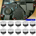 10 vnt Vidinių durų kortelių apdailos skydelio spaustukai, skirti Renault Megane 2 3 Samsung Laguna Peugeot 208 308 508 Citroen DS4 DS5 7703077476