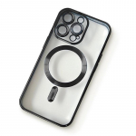 Prabangus belaidžio įkrovimo Magsafe dėklas, skirtas iPhone 15 Pro dėklas, skirtas iPhone 14 Plus 13 12 11 Pro Max Xs Max dėklas Mink&scaron;tas silikoninis dangtelis iPhone 14 Pro Max juoda