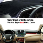 Skirta Toyota Crown S200 2010 2011 2012 2013 LHD RHD Automobilio Vidaus Prietaisų Skydelio Dangtelis Brūk&scaron;nio Kilimėlis Apsiaustas Kilimas Pagalvėlė 2 LHD Black black