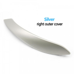 Salono automobilio durų traukimo rankenos i&scaron;orinis dangtelio apvadas BMW 3 4 serijos M3 M4 F30 F32 F33 F34 F35 F36 F80 F82 F83 316d 318d Silver Left