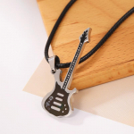 Papuo&scaron;alų karoliai moterims, universali nerūdijančio plieno medžiaga, suasmeninti gitaros pakabukai, dopamino papuo&scaron;alai