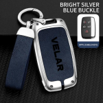 Cinko lydinio automobilio nuotolinio rakto dėklo dangtelis, skirtas Land Rover Velar nuotolinio valdymo pulto apsauga, skirtas Land Rover VELAR auto priedams