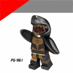 PG961 Vaikų surinktos statybinės kaladėlės Minifigūrėlės statybinių blokelių žaislai &bdquo;pasidaryk pats&ldquo; intelektualūs žaislai, parduodami atskirai