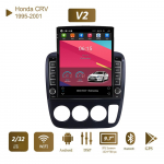 9,7 colių Android Car Radio Carplay skirtas Honda CRV 1995-2001 Tesla Vertikalus ekranas Autoradio Multimedia Player 2+32GB