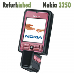 Atnaujintas originalus Nokia 3250 mobilusis telefonas su 1 SIM kortele No charger juoda