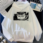 Berserk džemperiai moterims gatvės apranga y2k esteti&scaron;kas sportinis kostiumas gobtuvas moteri&scaron;kas harajuku puloveris unisex džemperis M