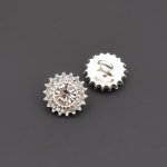 10 vnt. Gražios dengimo sagos Kvadratinės apvalios sagos Paltas megztinis megztinis Priedai Įvairūs stiliai &bdquo;Pasidaryk pats&ldquo; siuvimo reikmenys Diameter 11.5mm