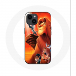 Coque pour Iphone 14 Plus Le Roi Lion Simba et Mufasa - Maniacase