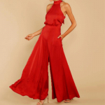 Moterų Europos ir Amerikos tendencijų Sexy Slim Sling Jumpsuit laisvas laisvalaikio Hawaii Resort paplūdimio kombinezonas