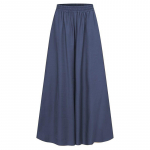 2024 m. pavasario ir vasaros moteri&scaron;kos didelio dydžio plačios medvilninės lininės retro minimalistinės, elastinės, tiesios kelnės