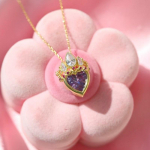 Rapunzel Crown Charm karoliai Moterims Merginoms Paauksuoti Princesės Karūnos karoliai Vestuviniai Geek Papuo&scaron;alai Rapunzel Priedai Dovana