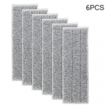 &Scaron;luostės priedai 4 vnt./6 vnt. Namų valymas &Scaron;luostės keitimo padas nuo dulkių Pa&scaron;alinti audinį, plaunamas pur&scaron;kiamas &scaron;luostės trinkelės pakeitimas mikropluo&scaron;to pagalvėlės 6PCS