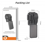 &bdquo;Sunnylife Pan Tilt Lens&ldquo; ekrano apsauginis dėklas nuo įbrėžimų Apsauginis dangtelis, skirtas DJI Osmo Pocket 3 delninių fotoaparatų priedams
