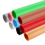 PULUZ fotografijos fono PVC popieriaus rinkiniai studijos palapinės dėžutei, dydis: 121cm x 58cm juoda