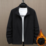 Winter Thcik &scaron;ilta vientisa spalva Polar Fleece Striukė Vyri&scaron;ka Fleece Fashion Kasdienis Polar paltas plius dydis