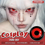 Eyeshare 1 pora balto tinklelio Halloween Cosplay spalvoti kontaktiniai lę&scaron;iai kasmetiniai kosmetiniai kontaktiniai lę&scaron;iai akių spalvos spalvoti kontaktai
