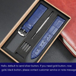 12 14 15 16 17 18 19 20 21 22 mm Natūralios odos laikrodžio apyrankė Juoda Ruda Itin ploni mink&scaron;ti, paprasti priedai vyrams ir moterims 21mm