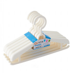 I&scaron;traukiami pakabai, 5 vnt., Plastikiniai pakabai, Platus pečių įpjovos, Vietą taupantys pakabai One Size