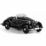 1/32 mastelio Wanderer W25K lydinio rodsteris klasikinis automobilis diecast metaliniai transporto priemonės mastelio automobilio modelis su garsu ir &scaron;viesa kolekcija vaiki&scaron;ki žaislai dovana juoda