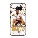 Coque Maniacase pour Samsung Galaxy S7 edge Kylian Mbappe Real Madrid wallpaper celebration