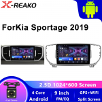 Automobilių daugialypės terpės vaizdo grotuvas Automatinis radijas Android, skirtas Kia Sportage 4 QI KX5 2018 2019 2020 2021 Carplay GPS navi stereofoninis galvutė 4 core 1GB+32GB carplay