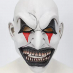 Kar&scaron;tas i&scaron;pardavimas Scary Terrifier 3 Cosplay kaukė Helovino menas Klounas Kruvinas lateksas Mink&scaron;tas rekvizitas Vakarėlis suaugusiems Terrifier kostiumų kaukės