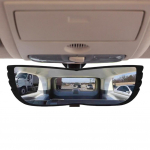 11 colių automobilio salono galinio vaizdo veidrodis plataus kampo panoraminis pagalbinis monitorius universalus neatspindintis didelio matomumo automobilinis kūdikio veidrodis juoda