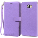 Dėklas Honor 5A LYO-L21 Odinis piniginės tipo atverčiamas dėklas Huawei Honor 5A Dėklas Huawei Y5 II Y5 2 CUN-U29 CUN-L21 Vir&scaron;elis Coque Fundas For Honor 5A juoda