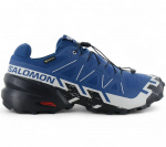 Salomon Speedcross 6 GTX - GORE-TEX - Vyri&scaron;ki takų bėgimo batai Bėgimo batai Mėlyni 477649 ORIGINALŪ EU 45 1/3 UK 10.5