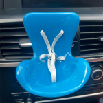 Labubu Automobilinė kėdutė 17cm Kawaii Pliu&scaron;inis Saugos Sėdynė Automobilio Oro I&scaron;leidimo Angos Dekoracija Kawaii Anime Lėlė Automobilio Salono Dekoras Kūrybinės Dovanos
