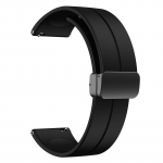 Gear S3 Frontier / Classic Apyrankė Correa Magnetinė Sagties Silikoninė Apyrankė Samsung Galaxy Watch 3 45mm / 46mm Laikrodžio Apyrankė 22mm raudona