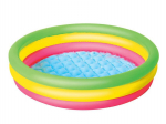 Spalvingas pripučiamas baseinas 102 x 25 cm Bestway 51104