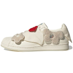 Melting Sadness x adidas Superstar Bee with You Pack - Kreminės baltos spalvos unisex sportbačiai Aliuminio Antikvarinio sidabro GZ2674 44