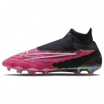 Nike Phantom GX Elite Gripknit DF FG Generation Pack Vyri&scaron;ki sportbačiai Rožiniai Hyper-Pink Balti DC9969-610 43