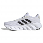 Adidas Switch Run Balti Juodi Vyri&scaron;ki Sportbačiai Debesėlio Baltumo Pagrindinės Juodos Halo Sidabro IF5719 44⅔