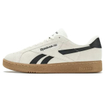 Reebok Club C Grounds UK Chalk Black Gum Unisex Kedai Cream Core-Black Rubber-Gum-04 100033073 42.5