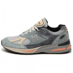 New Balance 991v2 Pagaminti Anglijoje Sidabriniai Mėlyni Turbulence Vyri&scaron;ki sportbačiai Tyliai Pilki U991SG2 37.5