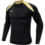 Nike Spalvų Bloko Stovimos Apykaklės Pusiau Užtraukiama Laisvalaikio Ilgomis Rankovėmis Mar&scaron;kinėliai Vyri&scaron;ki Vir&scaron;utiniai Drabužiai Juodi FN2404-011 XL