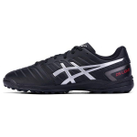 Asics Ds Light Club Apvalus priekis Suvarstomi TF (Guminiai kniedės) PU futbolo bateliai Vyri&scaron;ki futbolo bateliai Juodi 1103A076-001 42