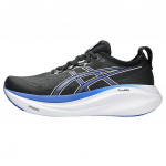 Asics Gel-Nimbus 27 Patogūs Universalūs Paprasti Madingi Patvarūs Žemi Bėgimo Bateliai Vyri&scaron;ki Sportbačiai Juodi 1011B958-006 40