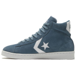 Converse Cons Pro Odiniai Sintetinės Odos Neslystantys Dilimui Atsparūs Auk&scaron;ti Batai Vaikams Unisex Sportbačiai Mėlyni 169503C 35
