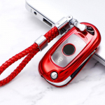 Naujas mink&scaron;tas TPU automobilio raktų dėklas CoverBuick VERANO ENCORE GX GL6 2018 - skirtas Opel Vauxhall Astra K Corsa E raktų pakabukui pink key chain