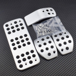 Priedai Dujinių stabdžių kojos atramos pedalo modifikuotas dangtelis PEUGEOT 207 301 307 208 2008 308 408 CITROEN C3 C4/DS 3 4 6 DS3 DS4 DS6 AT